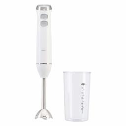 AmazonBasics Hand Blender, Multi-speed, 600W - with Beaker