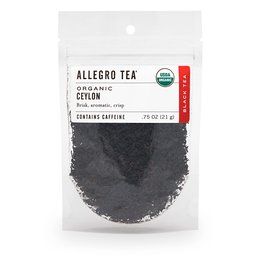 Allegro Tea, Ceylon Organic, 0.75 Ounce