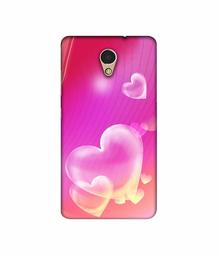 Amazon Brand - Solimo Designer Heart Abstract 3D Printed Hard Back Case Mobile Cover for Lenovo P2