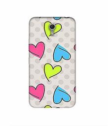 Amazon Brand - Solimo Designer Multicolor Heart 3D Printed Hard Back Case Mobile Cover for Lenovo ZUK Z1