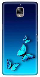 Amazon Brand - Solimo Designer Butterfly Design 3D Printed Hard Back Case Mobile Cover for OnePlus 3T