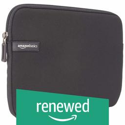 (Renewed) AmazonBasics 10-Inch Tablet Sleeve (Black)