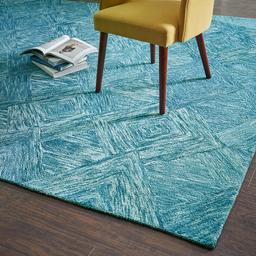 Amazon Brand – Rivet Motion Modern Patterned Wool Area Rug, 8' x 10' 6