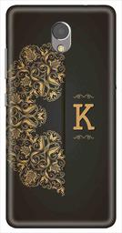 Amazon Brand - Solimo Designer Black Pattern Alphabet-K 3D Printed Hard Back Case Mobile Cover for Lenovo P2