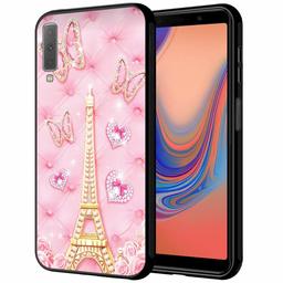 Amazon Brand - Solimo Designer Paris Printed Hard Back Case Mobile Cover for Samsung Galaxy A7 (2018) (D1172)