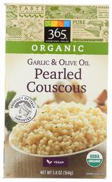 365 EVERYDAY VALUE Organic Garlic And Olive Oil Pearled Couscous, 5.8 OZ