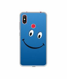 Amazon Brand - Solimo Designer Happy UV Printed Soft Back Case Mobile Cover for Redmi Note 6 Pro