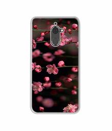 Amazon Brand - Solimo Designer Pink Flowers UV Printed Soft Back Case Mobile Cover for Coolpad Note 5 Lite