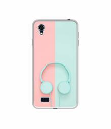 Amazon Brand - Solimo Designer Head Phone UV Printed Soft Back Case Mobile Cover for Vivo Y11