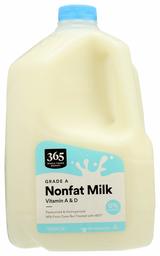 365 by Whole Foods Market, Grade A Milk, Nonfat, 128 Fl Oz