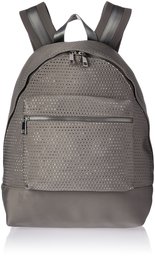 The Fix Riley Perforated Neoprene Backpack Fashion Backpack, Grey