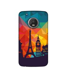 Amazon Brand - Solimo Designer Colored Paris UV Printed Soft Back Case Mobile Cover for Motorola Moto G5 Plus