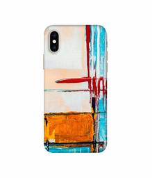 Amazon Brand - Solimo Designer Glass Paint 3D Printed Hard Back Case Mobile Cover for Apple iPhone Xs Max