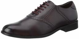 Amazon Brand - Symbol Men's Cherry PU Formal Shoes - 7 UK (AZ-SY-424)