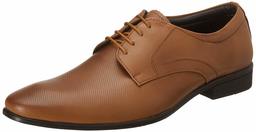 Amazon Brand - Symbol Men's Tan Leather Formal Shoes - 6 UK (AZ-KY-316B)