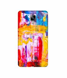 Amazon Brand - Solimo Designer Multicolor Canvas Paint 3D Printed Hard Back Case Mobile Cover for OnePlus 3 / OnePlus 3T