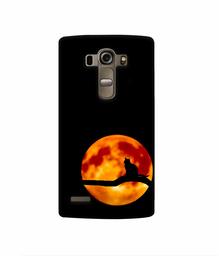 Amazon Brand - Solimo Designer Dark Black Cat 3D Printed Hard Back Case Mobile Cover for LG G4 Stylus