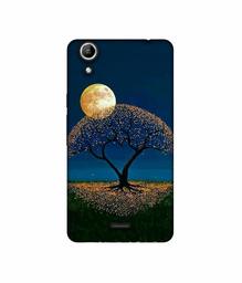 Amazon Brand - Solimo Designer Dark Night View 3D Printed Hard Back Case Mobile Cover for Micromax Canvas Selfie 2 Q340