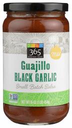 365 Everyday Value, Guajillo Black Garlic Small Batch Salsa, 16 Oz