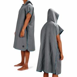 Eono by Amazon - Swimming Changing Robe Towel (Grey)