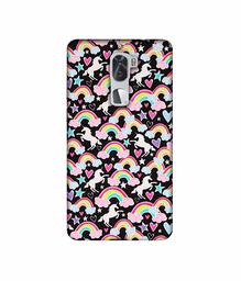 Amazon Brand - Solimo Designer Unicorn Texture 3D Printed Hard Back Case Mobile Cover for Coolpad Cool1 Dual