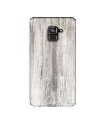 Amazon Brand - Solimo Designer Wooden Texture 3D Printed Hard Back Case Mobile Cover for Samsung Galaxy A8 Plus