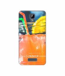 Amazon Brand - Solimo Designer Summer Juice 3D Printed Hard Back Case Mobile Cover for Gionee P7 Max