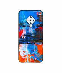 Amazon Brand - Solimo Designer Multicolor Wax On Canvas 3D Printed Hard Back Case Mobile Cover for Vivo S1 Pro