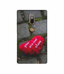 Amazon Brand - Solimo Designer You are Not Alone 3D Printed Hard Back Case Mobile Cover for Lenovo Phab2 Plus