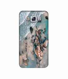 Amazon Brand - Solimo Designer Beach Side 3D Printed Hard Back Case Mobile Cover for Samsung Galaxy E7