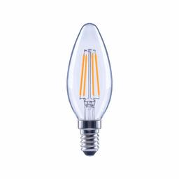 AmazonCommercial B11 LED Light Bulbs 40W Equivalent, 15000 Hours Lifetime, Soft White, Dimmable | 18-Pack