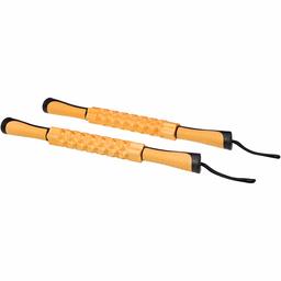 AmazonBasics Rolo de massagem muscular desportivo laranja, pacote de 2 unidades