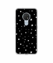 Amazon Brand - Solimo Designer Sperking Stars UV Printed Soft Back Case Mobile Cover for Nokia 6.2