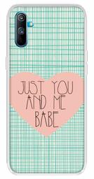 Amazon Brand - Solimo Designer Multicolor Love Quote Design Printed Soft Back Case Mobile Cover for Realme C3