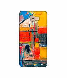 Amazon Brand - Solimo Designer Multicolor Squre Blocks 3D Printed Hard Back Case Mobile Cover for Samsung Galaxy C9 Pro