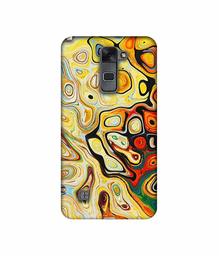 Amazon Brand - Solimo Designer Multicolor Smash Paint 3D Printed Hard Back Case Mobile Cover for LG Stylus 2