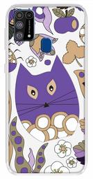 Amazon Brand - Solimo Designer Multicolor Cartoon Pattern Printed Soft Back Case Mobile Cover for Samsung Galaxy M31