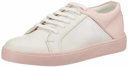 Amazon Brand - Symbol Women's White/L.Pink Sneakers-6 UK (39 EU) (9 US) (AZ-WSY-11)