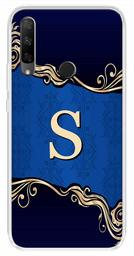 Amazon Brand - Solimo Designer Multicolor Blue Pattern Alphabet-S Printed Soft Back Case Mobile Cover for Huawei Honor 9X