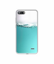 Amazon Brand - Solimo Designer Half Fill UV Printed Soft Back Case Mobile Cover for I Kall K1