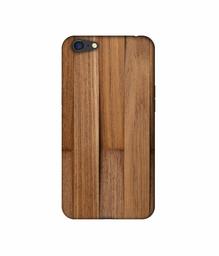 Amazon Brand - Solimo Designer Wooden Art 3D Printed Hard Back Case Mobile Cover for Oppo A71