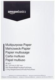 AmazonBasics - Druckerpapier, 500 Blatt