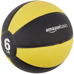 Amazon Basics Balón Medicinal de 6 Libras (2.7 kg)