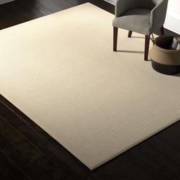 Amazon Brand – Rivet Woven Bordered Sisal Area Rug, 8 x 10 Foot, Ivory