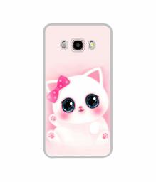 Amazon Brand - Solimo Designer Babby Kitty UV Printed Soft Back Case Mobile Cover for Samsung Galaxy J5 (2016)