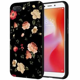 Amazon Brand - Solimo Designer Floral Printed Hard Back Case Mobile Cover for Xiaomi Redmi 6A (D1160)