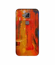 Amazon Brand - Solimo Designer Orange Canvas 3D Printed Hard Back Case Mobile Cover for Huawei G8