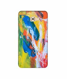 Amazon Brand - Solimo Designer Multicolor Paint On Wall 3D Printed Hard Back Case Mobile Cover for Samsung Galaxy C7 Pro