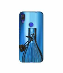 Amazon Brand - Solimo Designer Blue Bottle 3D Printed Hard Back Case Mobile Cover for Xiaomi Redmi Note 7 Pro