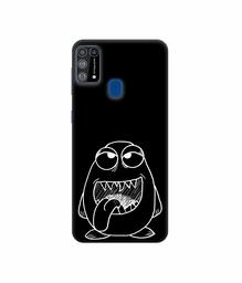 Amazon Brand - Solimo Designer Cartoon Pattern 3D Printed Hard Back Case Mobile Cover for Samsung Galaxy M31